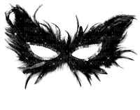 black-mask-deco-minou52 - png grátis