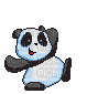 panda bear gif sweet tube anime - 免费动画 GIF