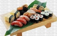 plat de sushi - png gratis