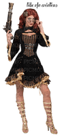 rfa créations - Steampunk girl - png gratis
