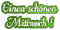 mittwoch - GIF animate gratis