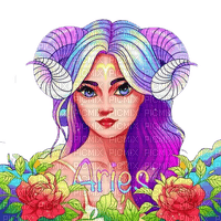 loly33 zodiac aries - Free PNG