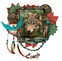 loups - GIF animé gratuit