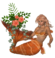 d-mermaid - Gratis animeret GIF