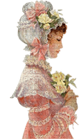 vintage woman bride - png grátis