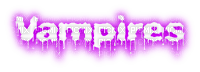Y.A.M._Gothic Vampires text purple - zdarma png