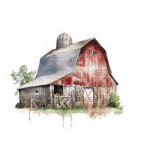 Farm Barn - Free PNG