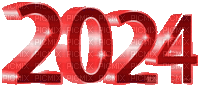 Rok 2024 - Бесплатный анимированный гифка