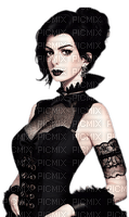 Anne Hathaway - Gothic - png gratis