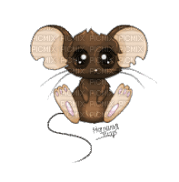 Cute Animated Mouse - 免费动画 GIF