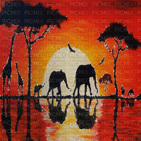 africa background glitter animated dolceluna - Gratis geanimeerde GIF