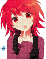 Fille aux cheveux rouge - 免费PNG