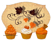 Pumpkin.Cupcakes.automne.gif.Victoriabea - GIF animado grátis