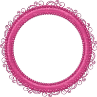 Pink Circle Frame