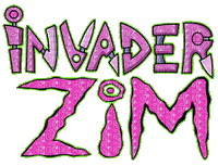 Invader Zim Logo - GIF animasi gratis