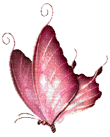 Y.A.M._Fantasy butterfly red - GIF animado grátis
