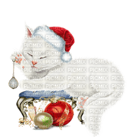 Christmas. Cat. Winter. Leila - png gratis