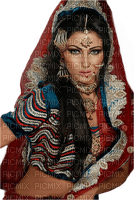 femme indienne - nemokama png