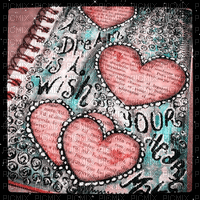 dolceluna pink valentine love - Animovaný GIF zadarmo