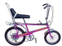 Kaz_Creations Chopper Bicycle Bike - gratis png