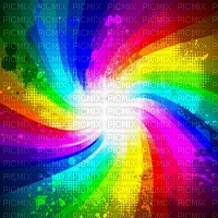 rainbow background - PNG gratuit