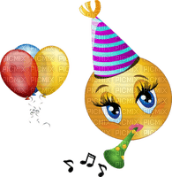 B-DAY SMILEY - PNG gratuit