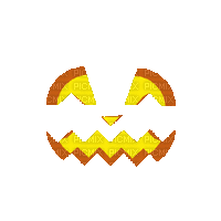 Pumpkin Face - GIF animate gratis