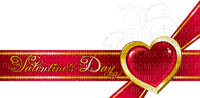 Kaz_Creations Valentine Deco Love Hearts Ribbons Bows Text - Free PNG