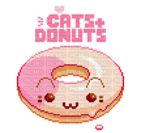 ✶ Cats Donuts {by Merishy} ✶ - png gratis