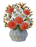 Flower vase - GIF animado grátis