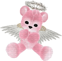 Angel Teddie Bear (Unknown Credits) - Free animated GIF