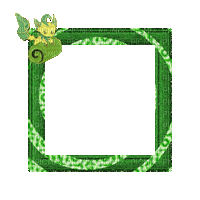 Small Green Frame - GIF animé gratuit