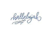 Easter Hallelujah Text Gif - Bogusia - Ücretsiz animasyonlu GIF