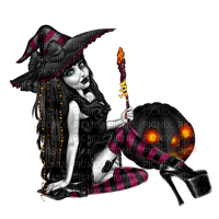 halloween hexe witch woman - bezmaksas png