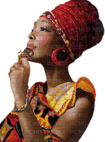 kvinna-woman-afrikansk - png ฟรี