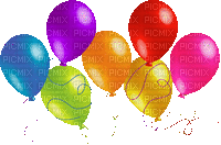 Ballons - Gratis animeret GIF