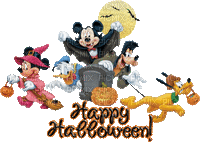 Disney Halloween - Gratis animerad GIF