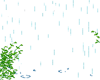 image encre animé effet scintillant briller pluie plante edited by me - Gratis animerad GIF