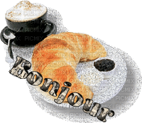 bonjour petits déjeuner - Бесплатный анимированный гифка