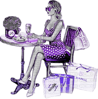 soave woman fashion paris table shopping spring - бесплатно png