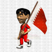 علم البحرين - GIF animasi gratis