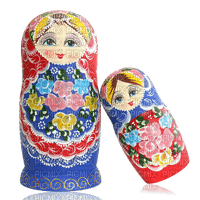 MMarcia boneca russa matrioska - png ฟรี