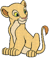 roi lion - GIF animado gratis