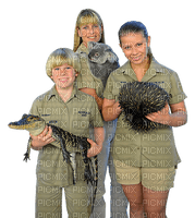 Kaz_Creations Steve Irvin Crocodile Hunter Family - PNG gratuit
