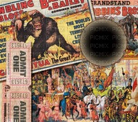 circus background vintage - png gratis