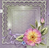 fond_background_fleurs-vintage__BlueDREAM70 - Free PNG