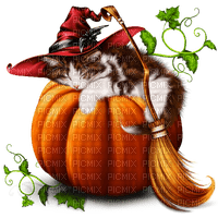 halloween cat by nataliplus - png gratis