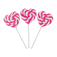 heart lollipops - 無料png