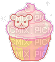 Pink Bear Cupcakes - GIF animado grátis