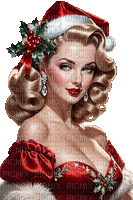merry christmas woman milla1959 - Bezmaksas animēts GIF